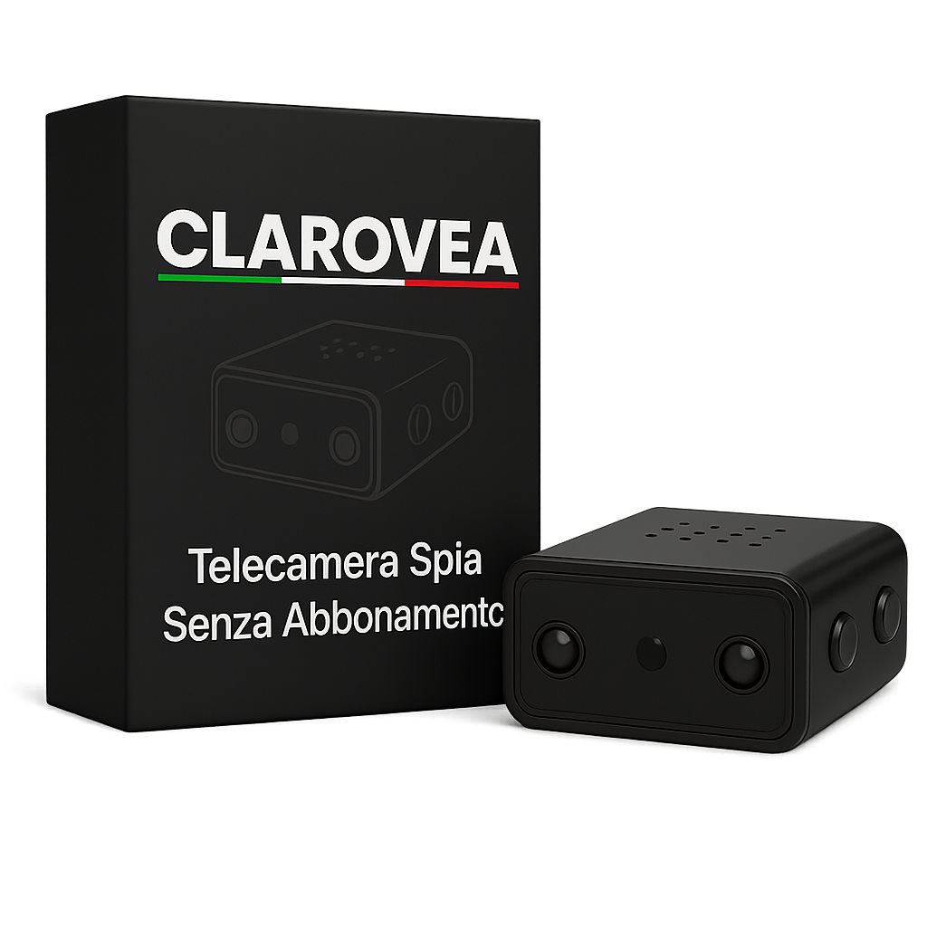 Clarovea™ – Telecamera Wi-Fi di Sicurezza Full HD con Visione Notturna