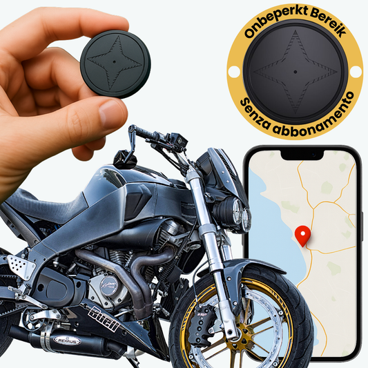 Clarovea™ – Localizzatore GPS Moto Senza Abbonamento, Discreto e Affidabile