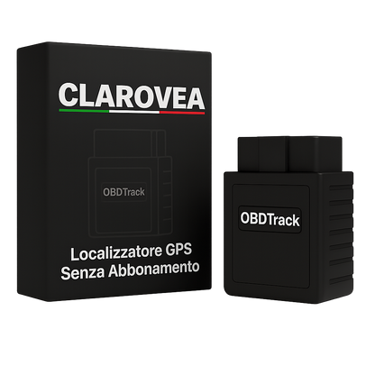 Clarovea™ – Localizzatore GPS per Auto Senza Abbonamento con Monitoraggio in Tempo Reale