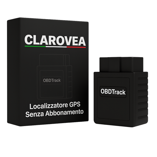 Clarovea™ – Localizzatore GPS per Auto Senza Abbonamento con Monitoraggio in Tempo Reale