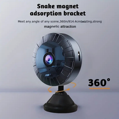 Clarovea™ – Mini Telecamera Spia Wi-Fi 4K con Visione Notturna e Sensore di Movimento