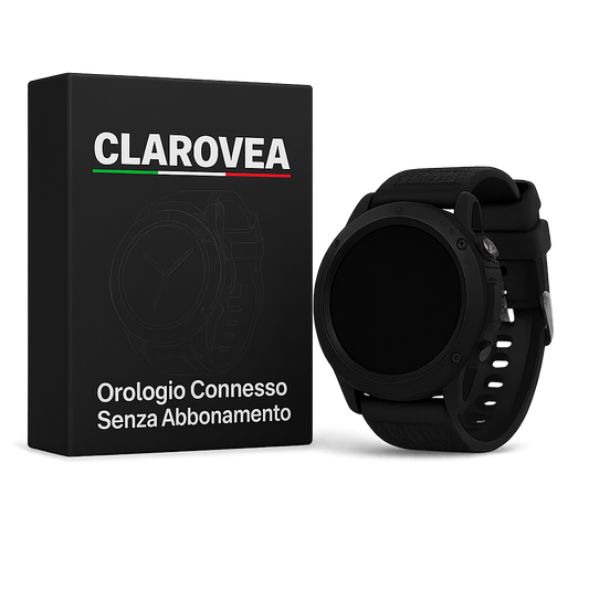Clarovea™ – Smartwatch Militare Impermeabile con Monitoraggio dell’Attività