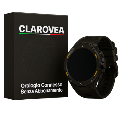 Clarovea™ – Smartwatch Uomo Impermeabile IP67 con Monitoraggio Salute e Attività Fisica