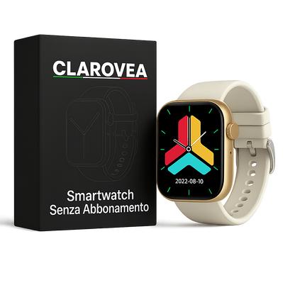 Clarovea™ – Smartwatch da Donna Impermeabile con Monitoraggio della Salute e del Benessere