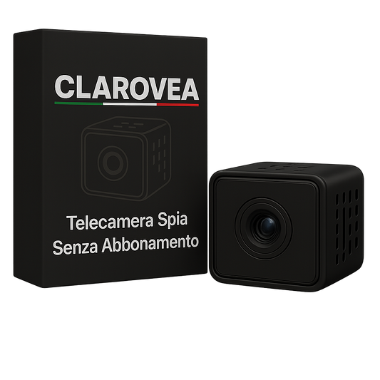 Clarovea™ – Telecamera Wi-Fi da Esterno 1080P con Installazione Facile e Visione Notturna